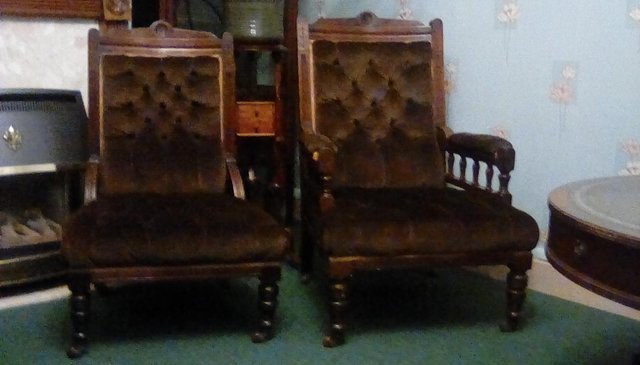 Image 16 of Lovely His And Hers Chairs ( smoke,pet free home )