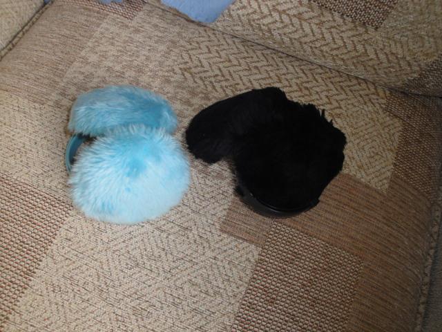 Preview of the first image of Blue Earmuffs and Black Earmuffs (C155 257).