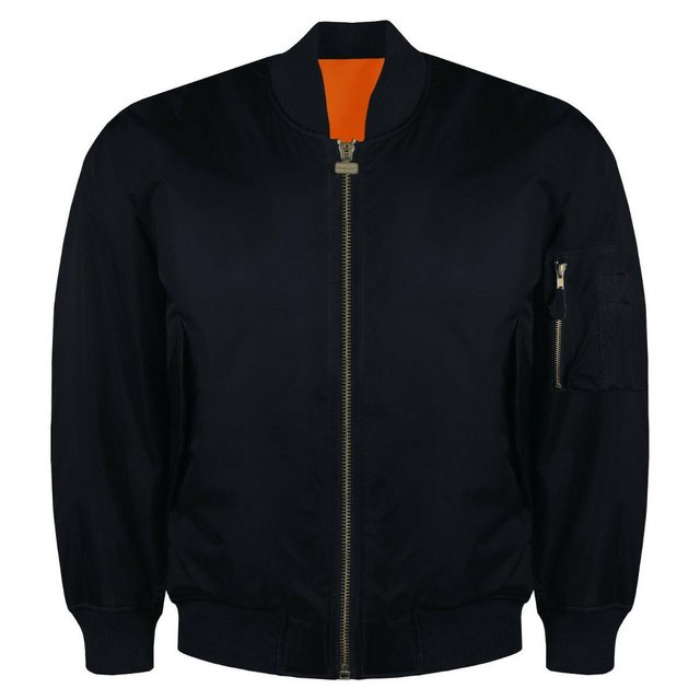 Preview of the first image of Mens MA1 Jacket Bomber Flight Pilot Army Padded L.