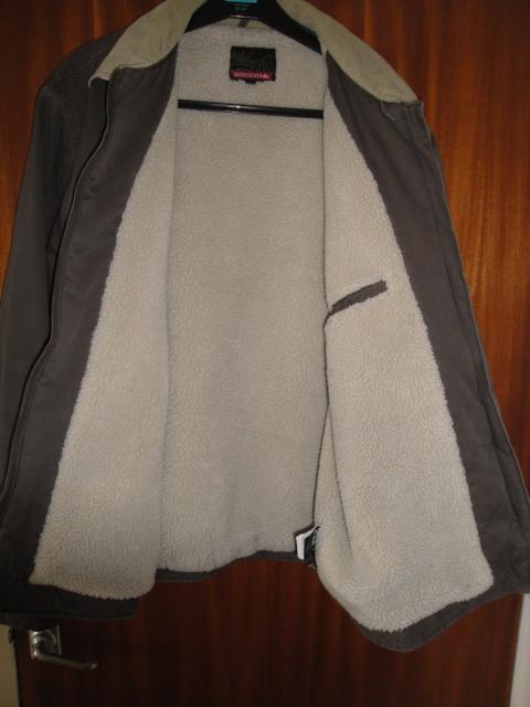 Preview of the first image of Sheep-skin Type &, Corderoy Jacket. Used. Size M.C328.