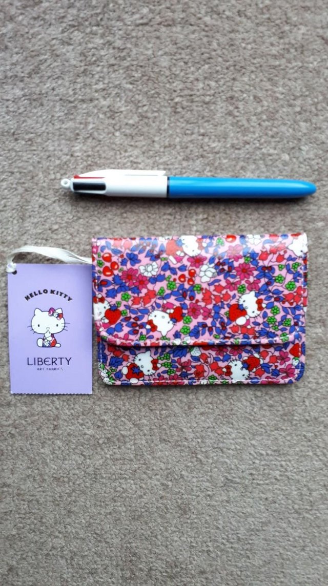 Image 3 of Hello Kitty Liberty Travel pass purse wallet BRAND NEW