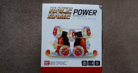 Image 2 of Race Game Light Up Remote control car BNIB