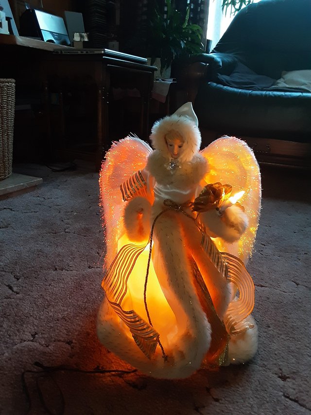 Image 3 of Fibre optic Christmas angel