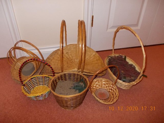 Preview of the first image of Assorted Wicker Baskets.