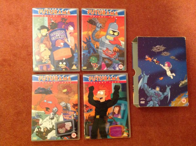 Preview of the first image of FUTURAMA Season Two DVD Box Set.