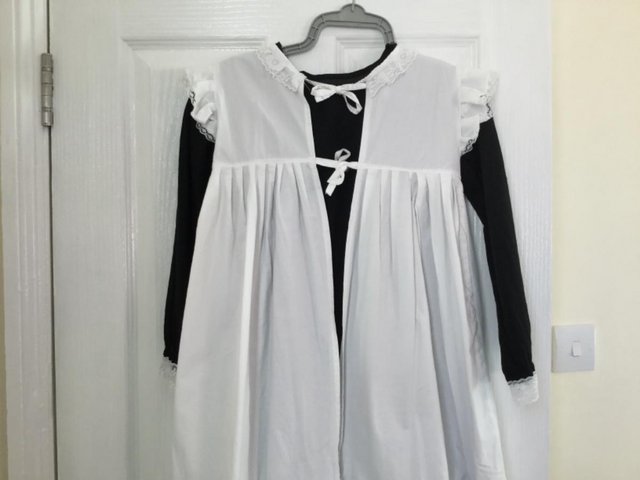 Image 2 of Handmade Victorian maids outfit 9-10 years