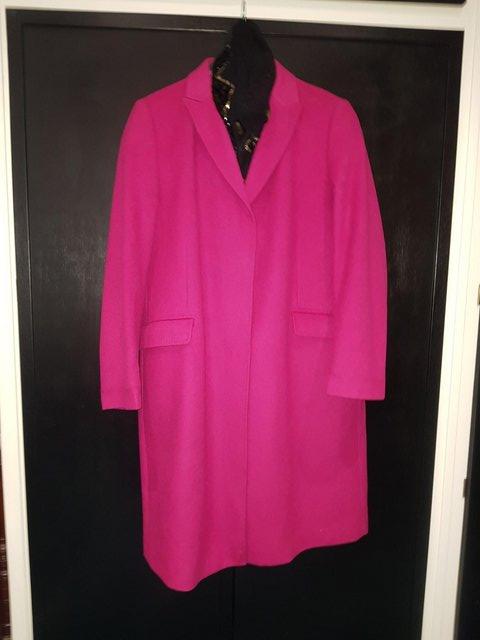 Preview of the first image of Jaeger Ladies Winter Coat (Size 18).