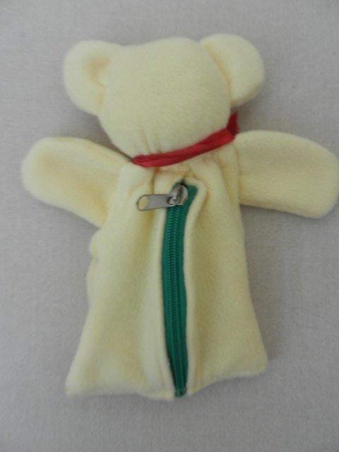 Image 3 of Hand Made Bear Pencil Case with Colouring Pencils New