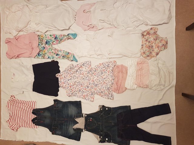Image 2 of Baby girl clothes bundle