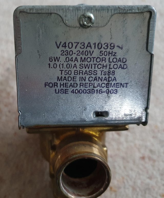 Preview of the first image of Honeywell 3 port valve pre owned.