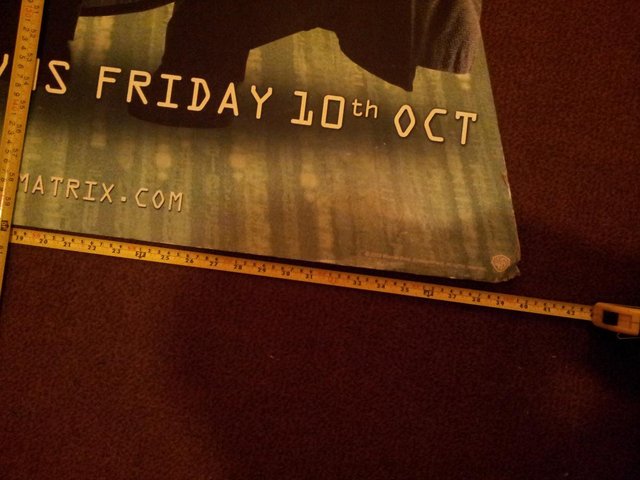 Image 4 of MATRIX Reloaded, Large, Promo Cut Out Poster, Original