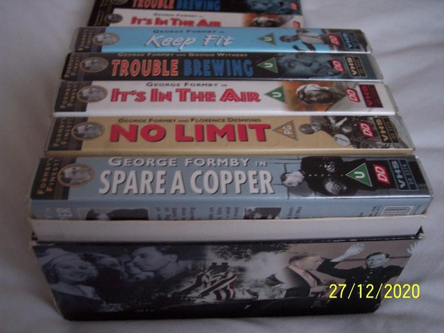 Image 2 of George  Formby VHS tapes