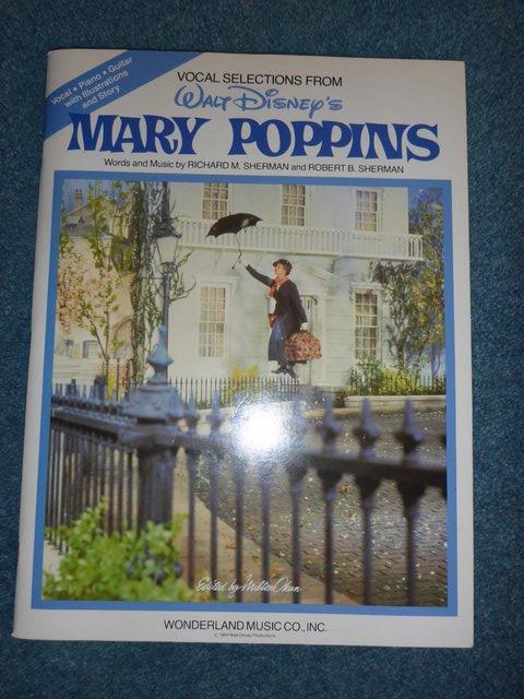Preview of the first image of Music Book of Mary Poppins Vocal selection Walt Disney’s.
