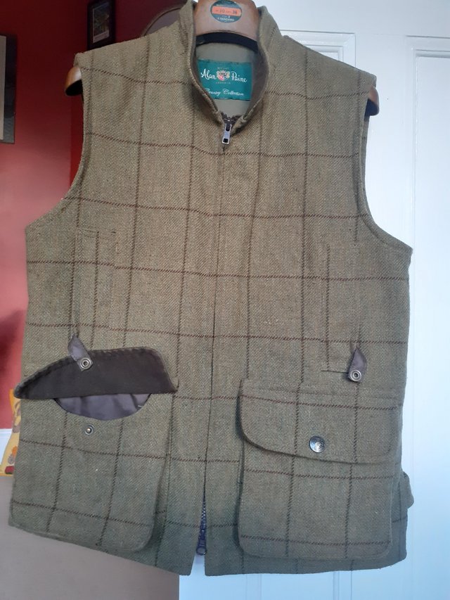 Image 2 of Boys Tweed Country Gilet