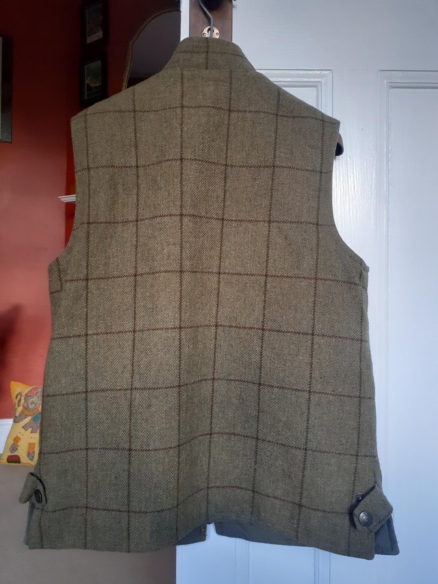 Image 3 of Boys Tweed Country Gilet