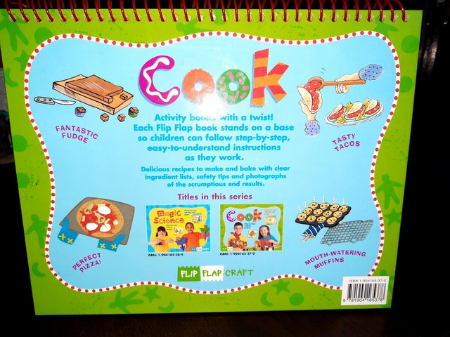Image 3 of Flip flap craft childrens cook book like new