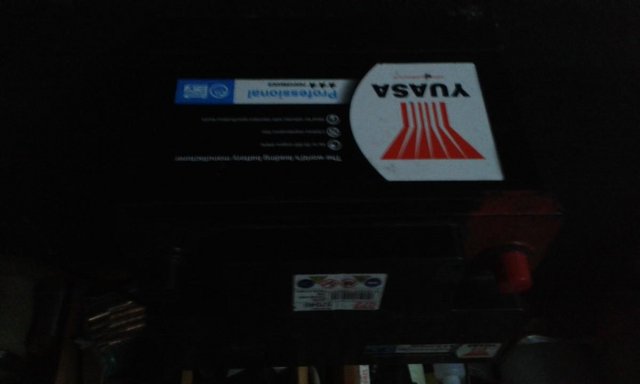 Preview of the first image of S/H Yuasa Car battery 072 70Ah 570 Amps.