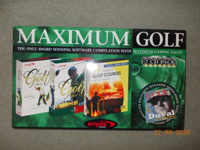 Preview of the first image of Maximum Golf 7 CD Pack PC CD Rom.