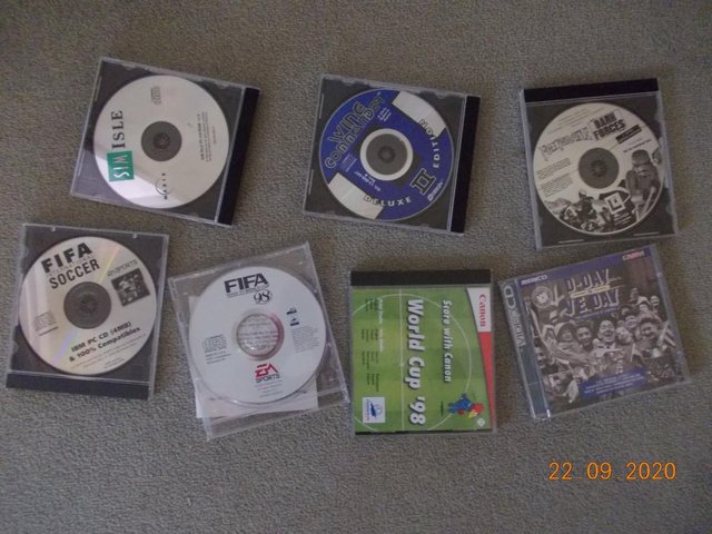 Preview of the first image of Various Games PC CD Rom.