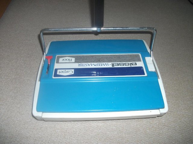Preview of the first image of BISSELL PUSH ALONG CARPET SWEEPER.