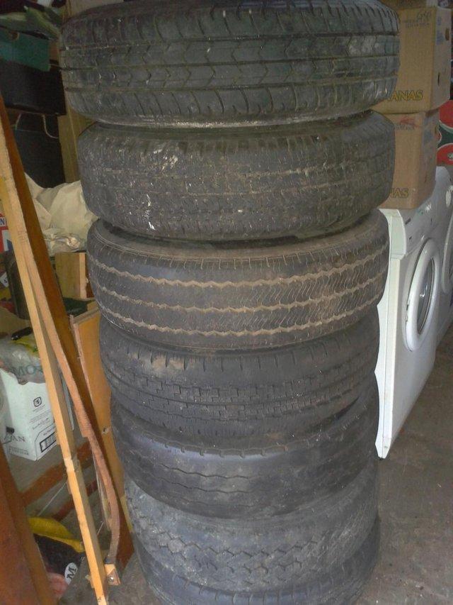 Preview of the first image of VW, Ford Peugeot Vauxhall Citroen Van 185 R 14C tyre & wheel.