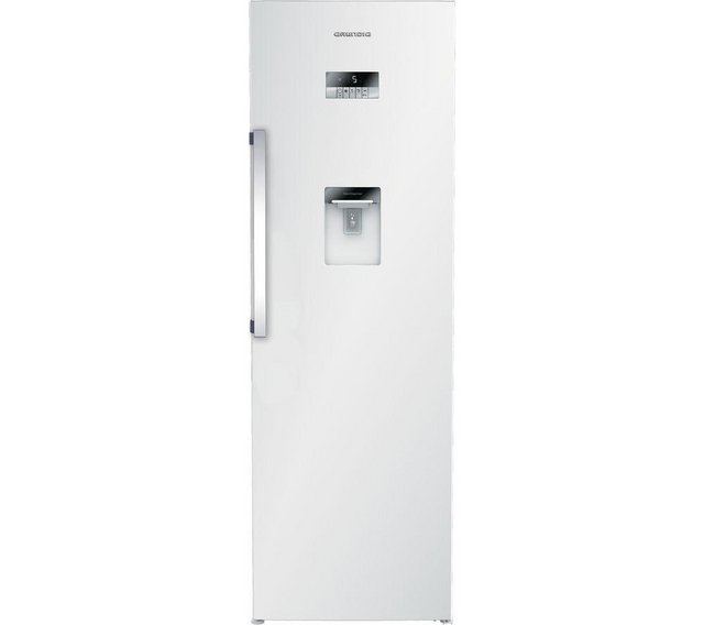 Preview of the first image of GRUNDIG UPRIGHT FRIDGE WHITE WATER DISPENSER-375L-DIGITAL-.