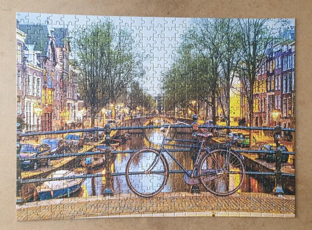 Image 2 of 500 piece jigsaw called AMSTERDAM BRIDGE by CORNER PIECE PUZ
