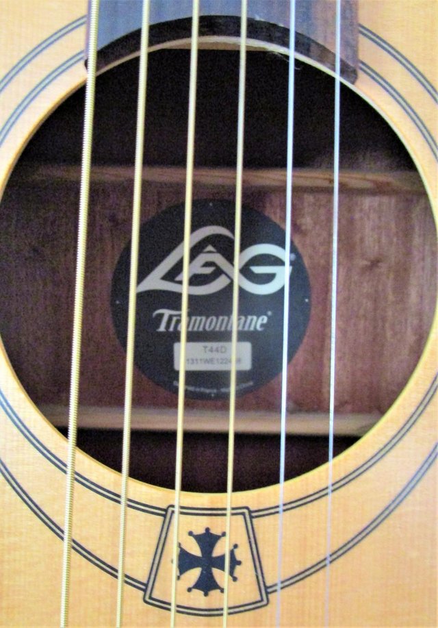 Image 2 of LAG TRAMONTANE T44 vgc Acoustic Guitar