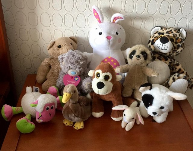 Preview of the first image of Selection of cuddly toys.