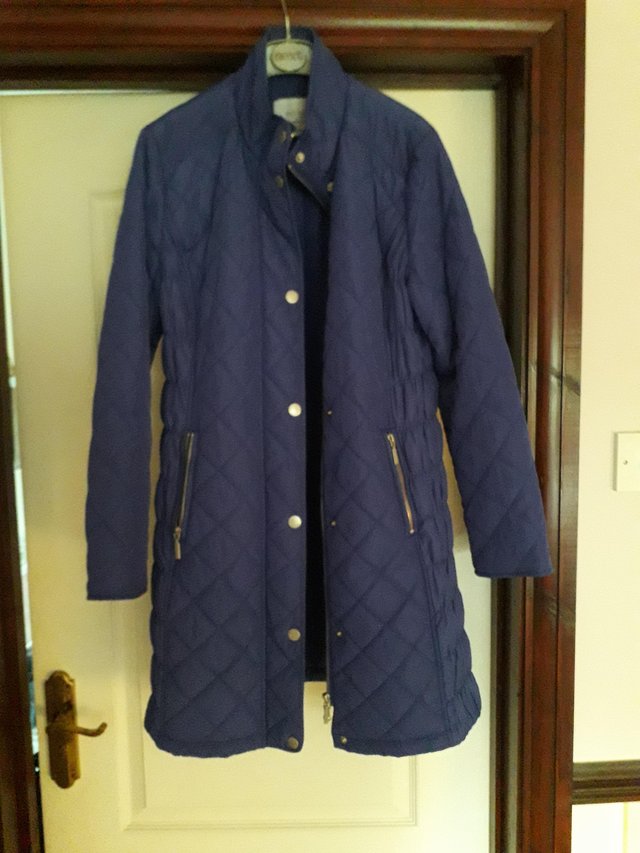 Preview of the first image of Ladies long padded coat from Per Una.