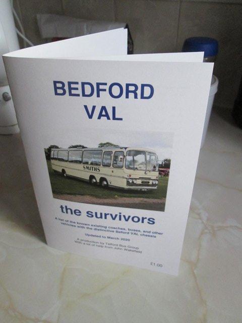 Preview of the first image of Bedford VAL Survivors - vehicle list.