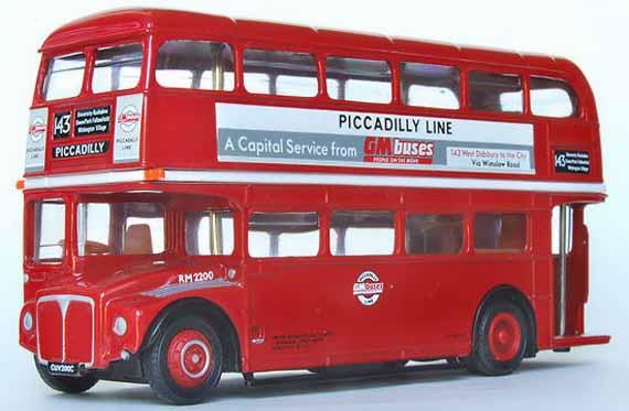 Preview of the first image of SCALE MODEL ROUTEMASTER IN MANCHESTER.