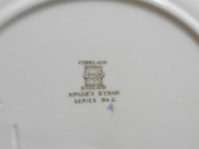 Image 2 of Spode Plate-Copeland Byron Series 2 Plate