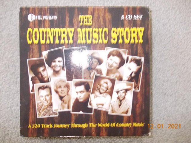 Preview of the first image of The Country Music Story 8 CD Set.