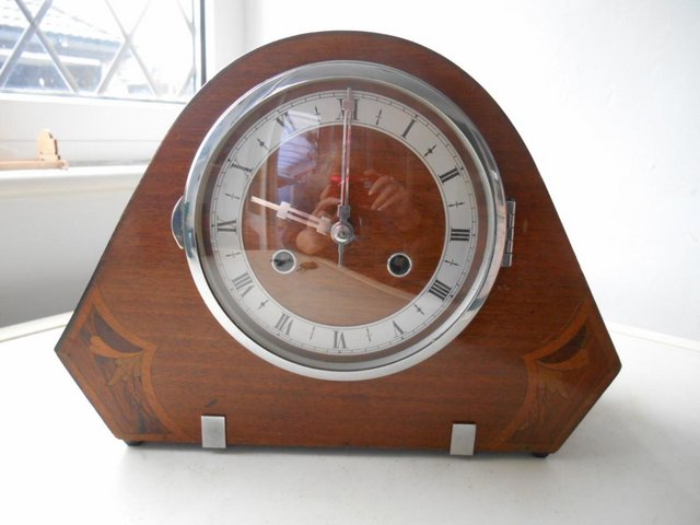 Preview of the first image of English Striking  Mantle Clock.