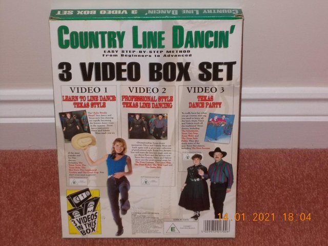 Image 2 of Country Dancing 3 Video Box Set