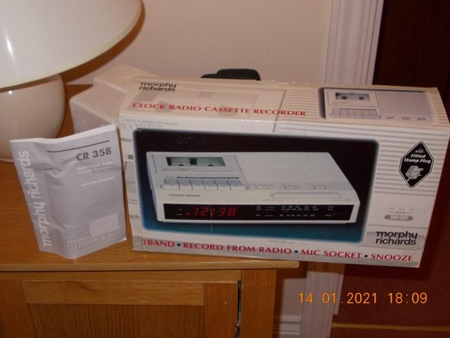 Image 2 of Alarm Clock / Radio / Cassette Tape Player