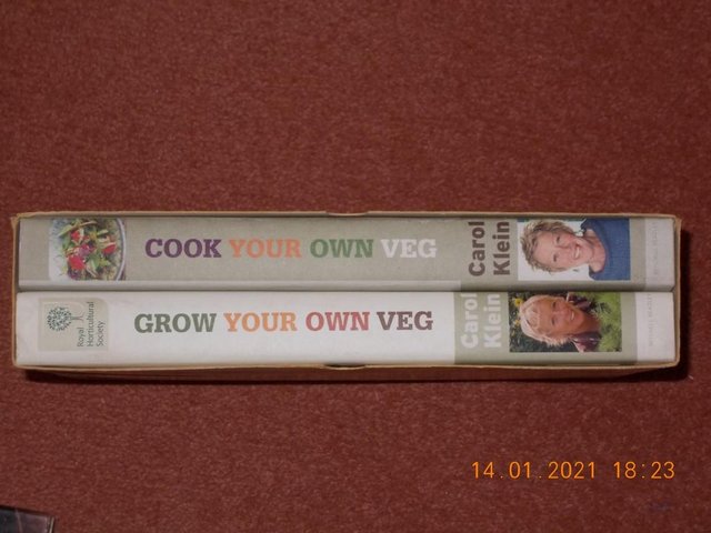 Image 2 of Carol Klein Grow & Cook Your Own Veg 2 Book Box Set