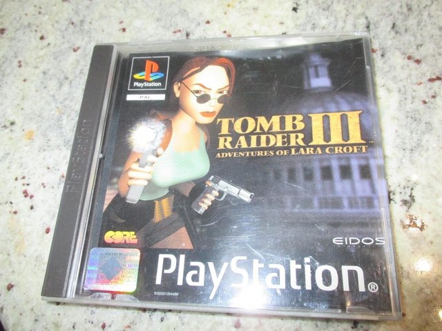 Preview of the first image of PS Tomb Raider III game.