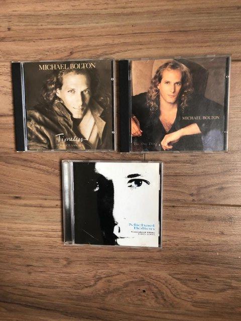 Preview of the first image of Michael Bolton 3 CD’s £1 each.