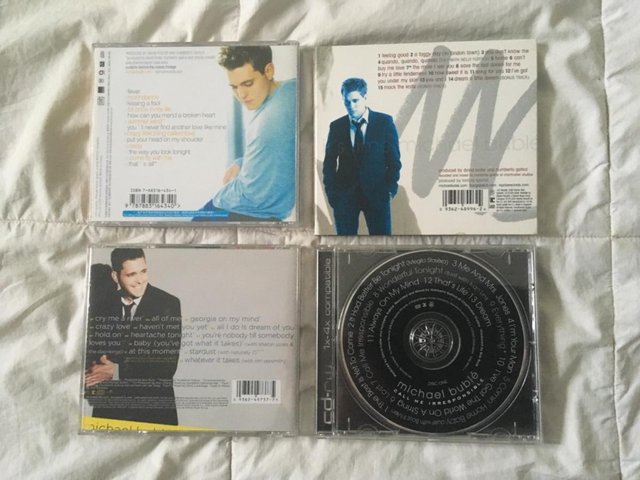Preview of the first image of Michael Buble 4 CD’s  £1.00 each.