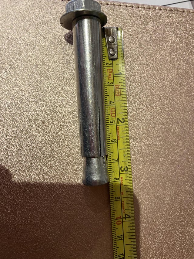 Image 3 of Galvanised steel 75mm long sleeve rawl bolts