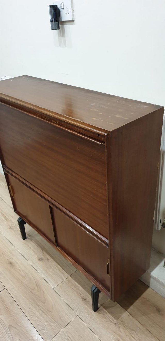 Preview of the first image of Mid century writing bureau / desk.