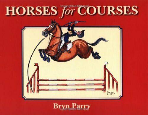 Image 2 of Horses for Courses Hardcover cartoon book NEW by Bryn Parry