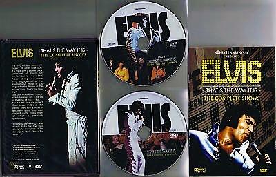 Image 2 of ELVIS THATS THE WAY IT IS THE COMPLETE SHOWS 2 DVD SET