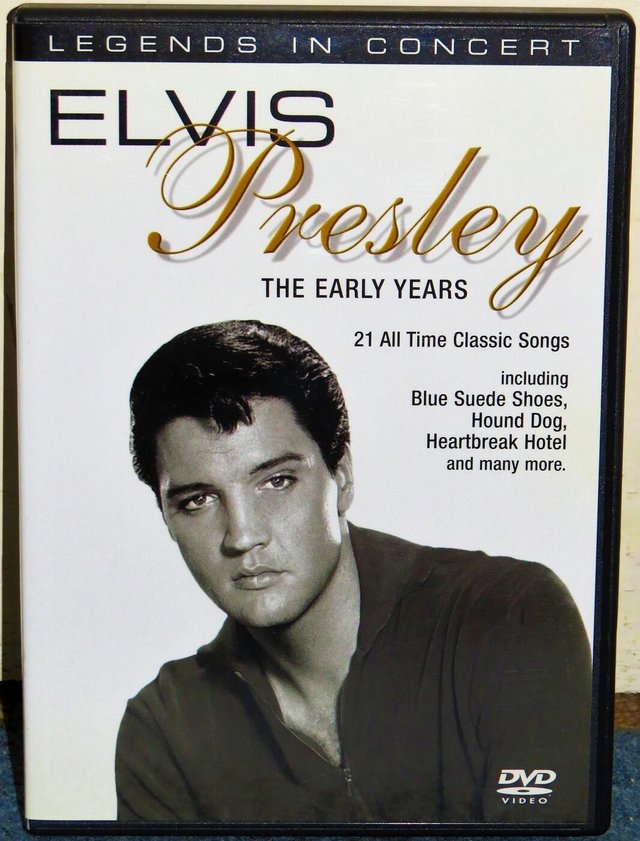 Preview of the first image of ELVIS PRESLEY THE EARLY YEARS DVD.