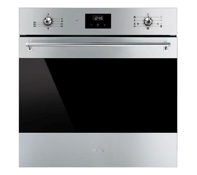 Preview of the first image of SMEG SINGLE ELECTRIC OVEN-70L-MULTIFUNCTION-SILVER-WOW.