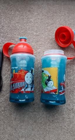 Preview of the first image of 2 x Thomas Tank Engine keep cold drink bottles brand new.