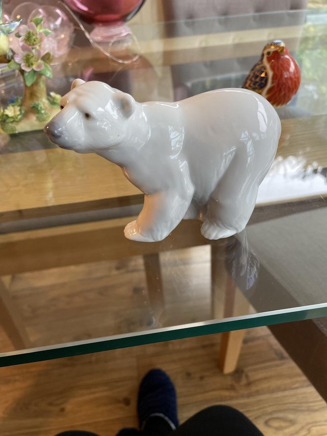 Image 2 of Lladro Polar Bear