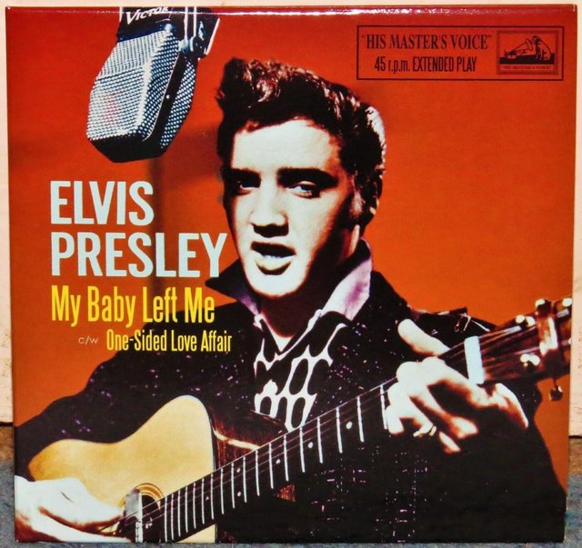 Image 2 of ELVIS PRESLEY ONE SIDED LOVE AFFAIR/MY BABY LEFT ME CD